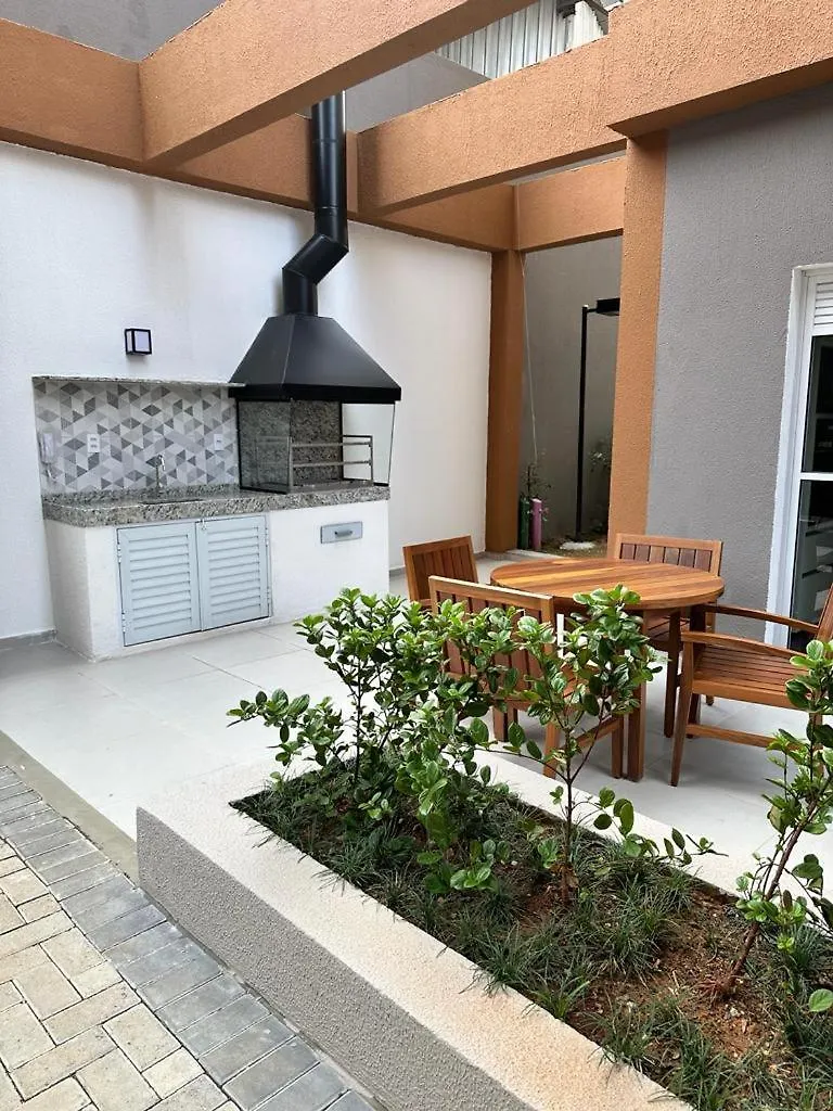 Apartamento Decorado Com Sacada No Polo Cultural E Eventos Da Cidade De Sao Paulo 0*,
