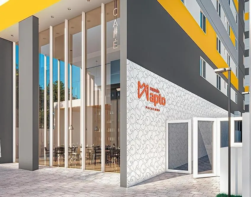 Apartamento Decorado Com Sacada No Polo Cultural E Eventos Da Cidade De Sao Paulo Brazil